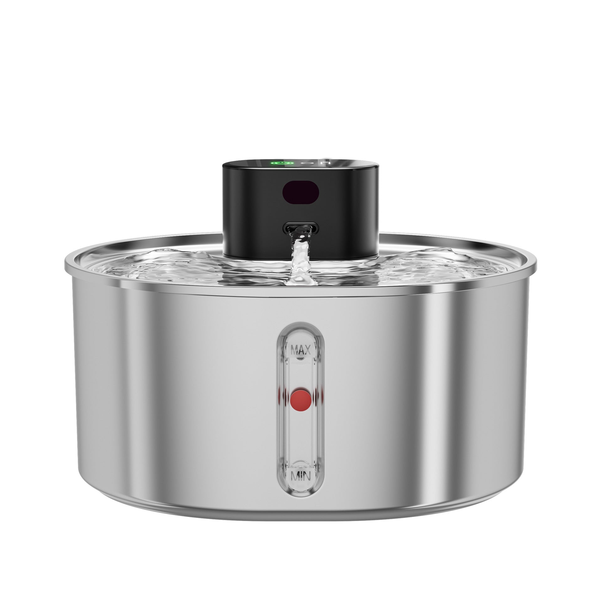 PKP WF 06 — Stainless Steel Pet Water Fountain Smart Circulating Dispenser for Cats &amp; Dogs