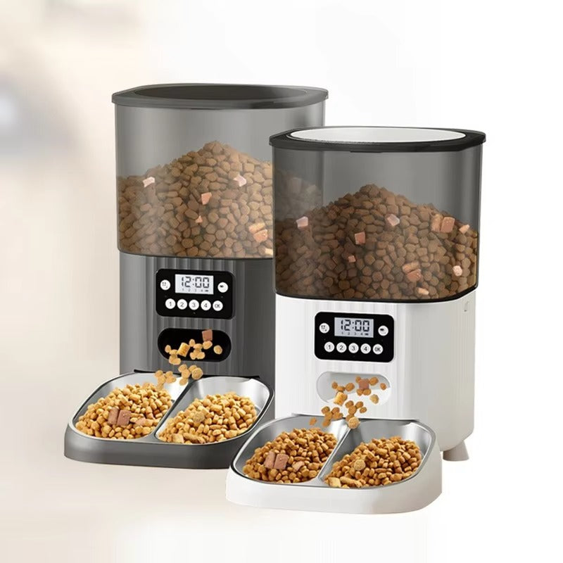 ABS Smart Automatic Pet Feeder – 4.5L Dual Bowl