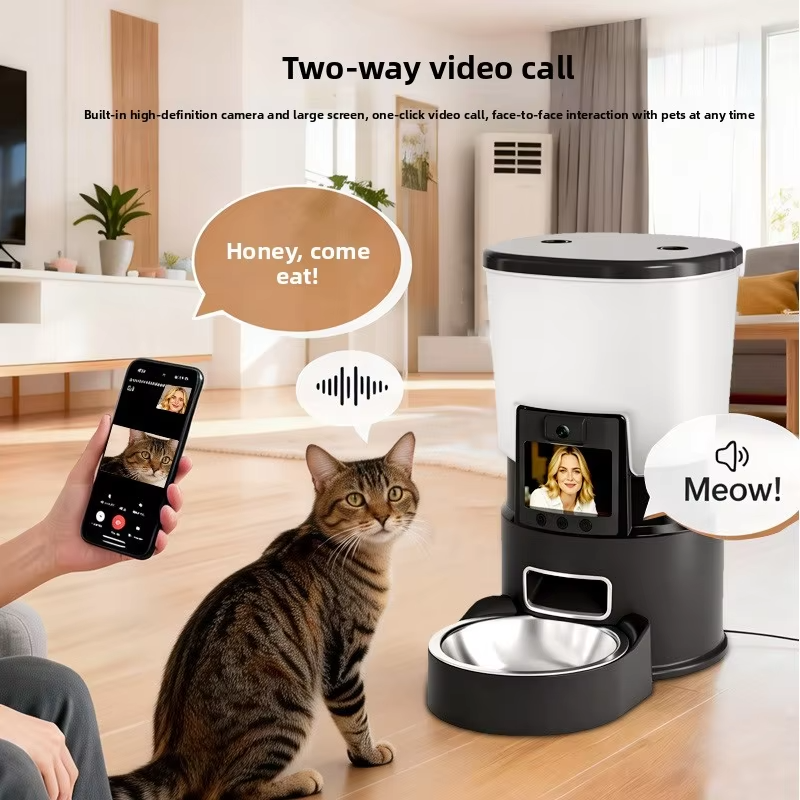 Smart HD Automatic Pet Feeder with Video & Audio Check-In