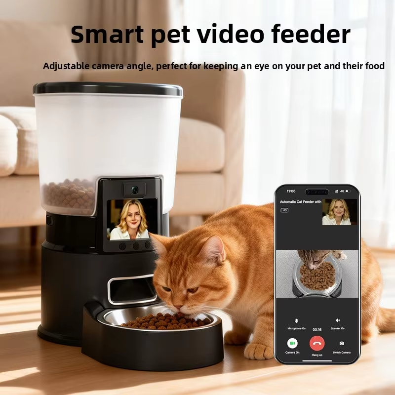Smart HD Automatic Pet Feeder with Video & Audio Check-In